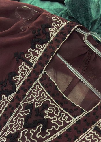 Bordo Transparan Üst S - Görsel 3