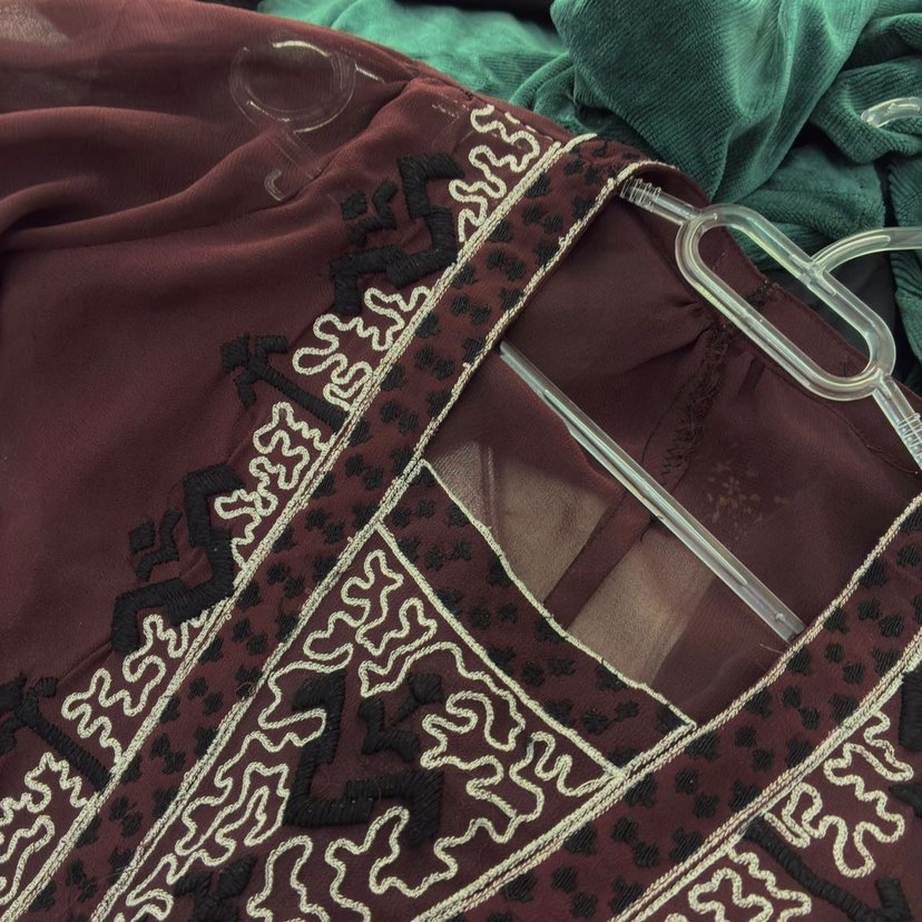 Bordo Transparan Üst S - Görsel 3