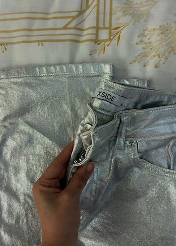 Gri Kadın Pantolon 36 - Görsel 4