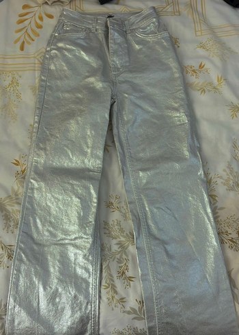 Gri Kadın Pantolon 36 - Görsel 2