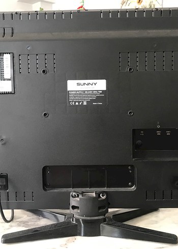 Siyah Sunny Televizyon ve Uzaktan Kumanda - Görsel 4