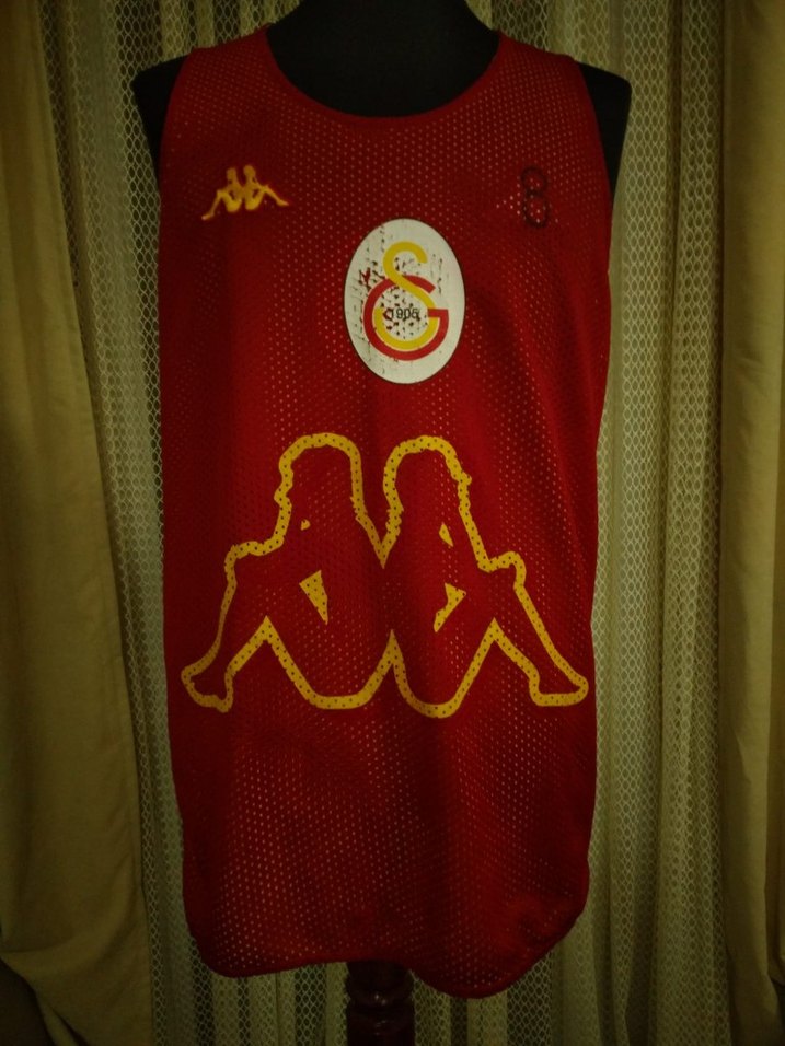 KAPPA GALATASARAY ÇİFT TARAFLI SARI ve KIRMIZI Profesyonel Atlet - Görsel 2