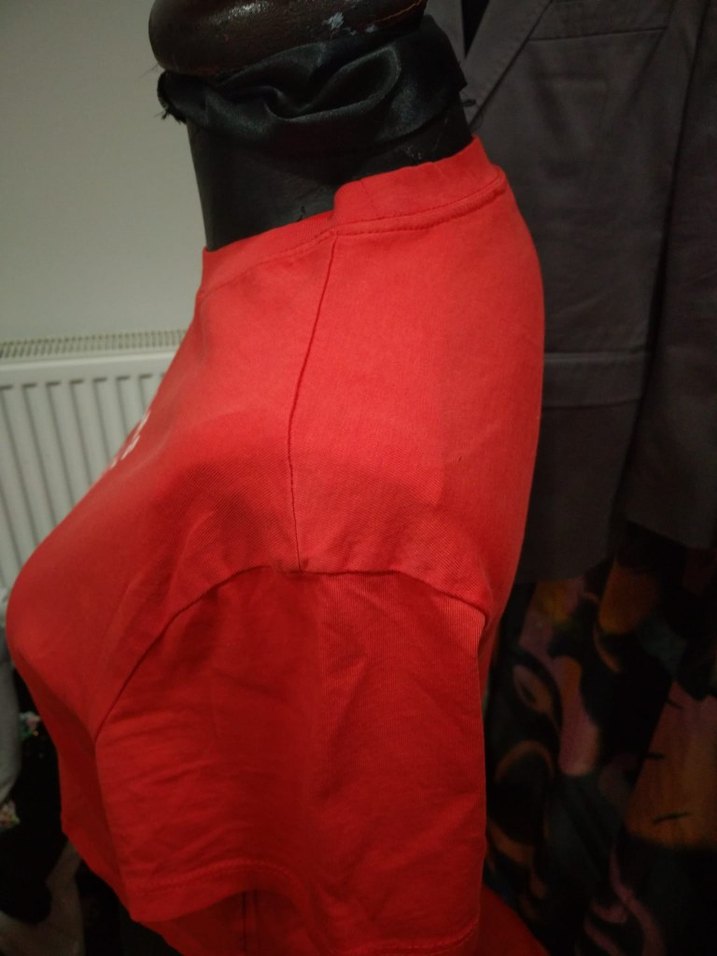 COWGİRL Kızlar İçin Kırmızı Baskılı Tişört - Görsel 4