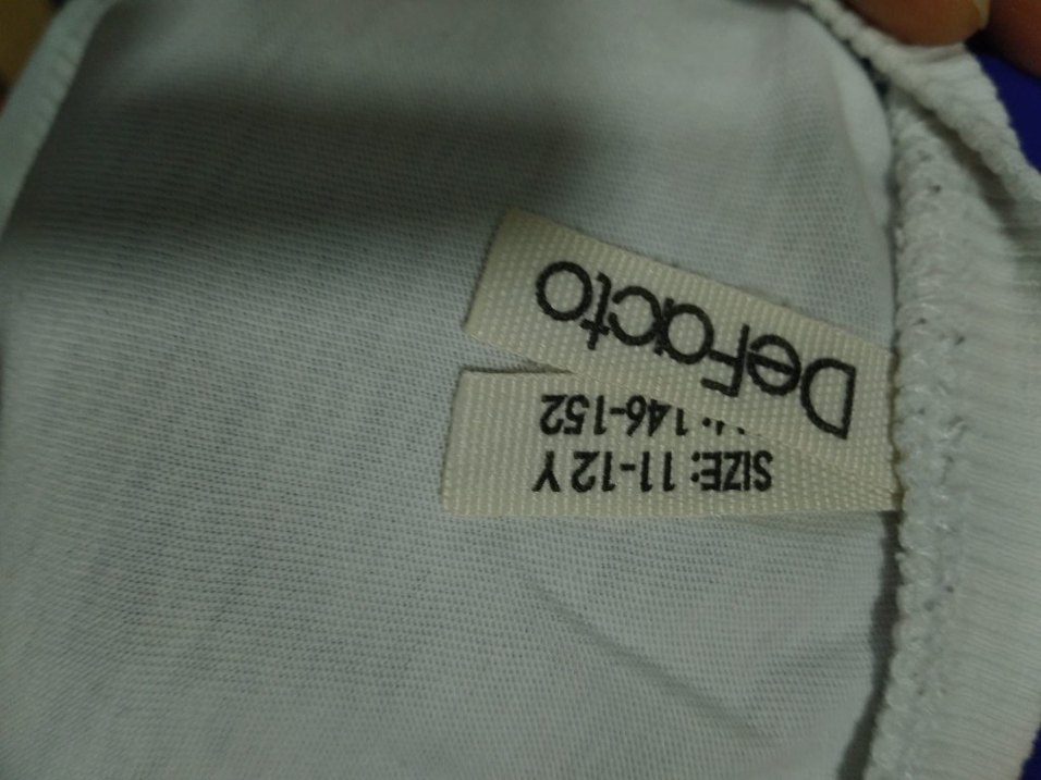 DEFACTO Beyaz Renkli Kısa Kollu Kız Tişörtü - Görsel 5