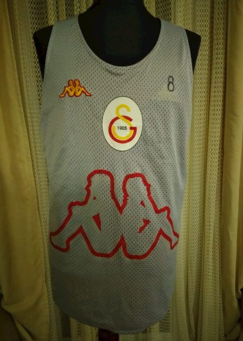 KAPPA GALATASARAY BORDO GRİ ÇİFT TARAFLI PROFESYONEL Erkek Atlet - Görsel 2