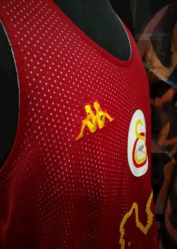 KAPPA GALATASARAY BORDO GRİ ÇİFT TARAFLI PROFESYONEL Erkek Atlet - Görsel 5