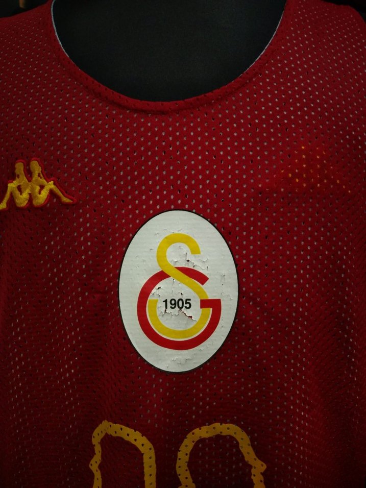 KAPPA GALATASARAY BORDO GRİ ÇİFT TARAFLI PROFESYONEL Erkek Atlet - Görsel 4