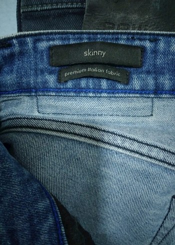 CALVİN KLEİN ORJİNAL ÜRÜN Denim Orta Boy Rahat Kesim Kot - Görsel 11