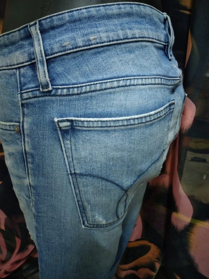 CALVİN KLEİN ORJİNAL ÜRÜN Denim Orta Boy Rahat Kesim Kot - Görsel 5