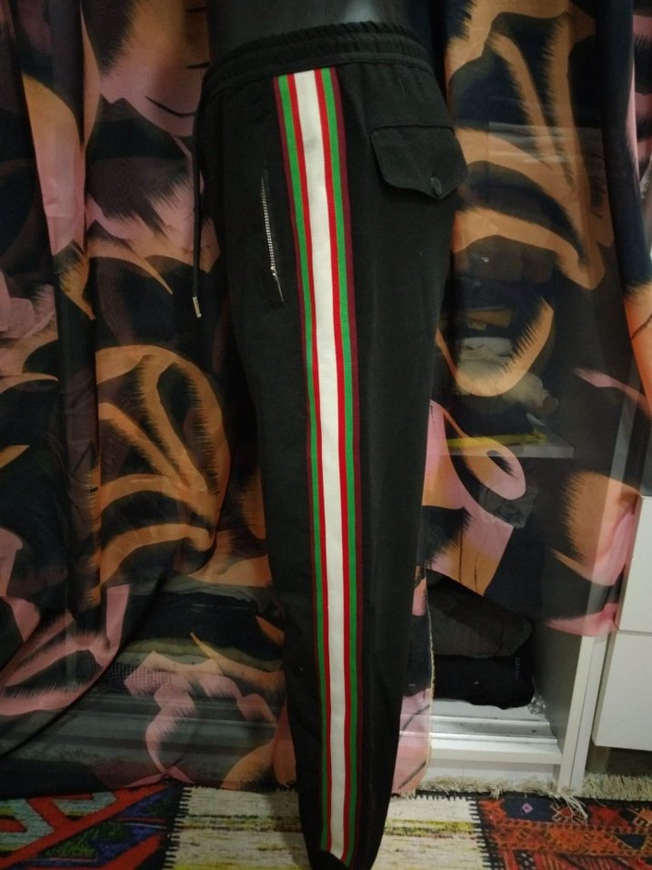 GUCCİ JAGGER Siyah Çizgili ERKEK - Görsel 5