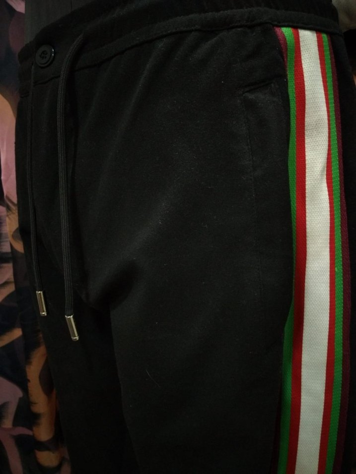 GUCCİ JAGGER Siyah Çizgili ERKEK - Görsel 2