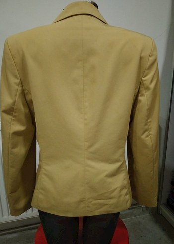 MORE&MORE Bej Kadın Ceket, Düğmeli, Ofis Şıklığı - Görsel 7