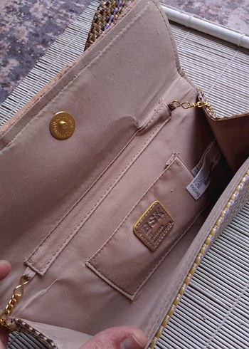 BERSHKA Fiyonk Detaylı Çok Renkli Bohem Çanta - Görsel 3