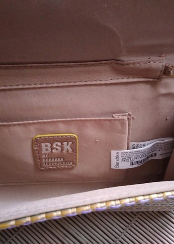 BERSHKA Fiyonk Detaylı Çok Renkli Bohem Çanta - Görsel 4