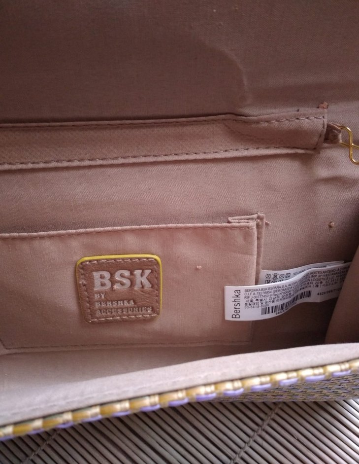 BERSHKA Fiyonk Detaylı Çok Renkli Bohem Çanta - Görsel 4