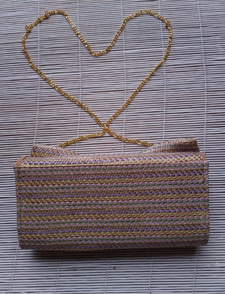 BERSHKA Fiyonk Detaylı Çok Renkli Bohem Çanta - Görsel 5