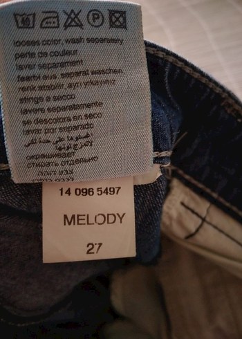 MAVİ JEANS Düğmeli Mavi Kot Şort Kadın Mini Rahat Kesim - Görsel 4