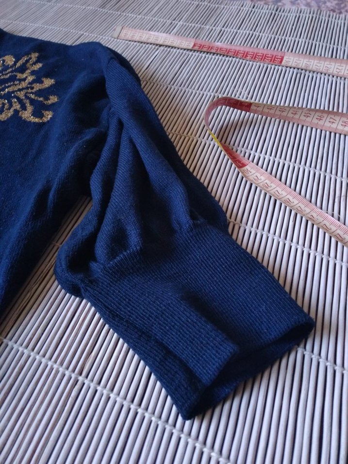 LC WAİKİKİ Bohem Tarz Mavi Baskılı Hamile Tişörtü - Görsel 3