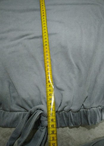 VENÜS Gri Uzun Kollu Bluz - Görsel 10