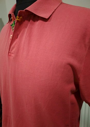 BEYMEN CLUB POLO YAKA NAR ÇİÇEĞİ T-SHİRT - Görsel 2