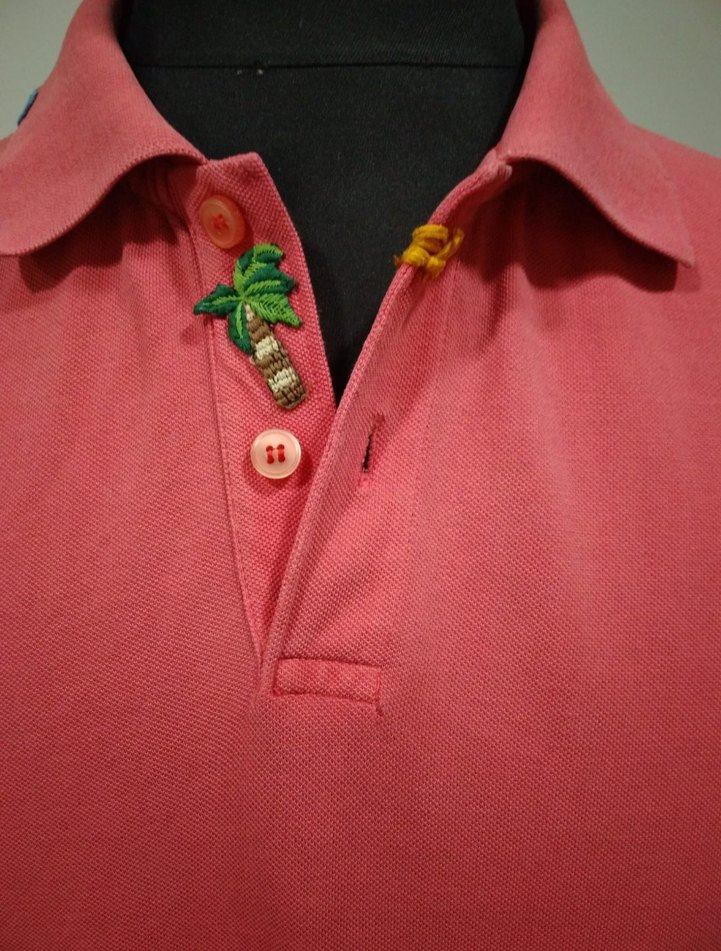 BEYMEN CLUB POLO YAKA NAR ÇİÇEĞİ T-SHİRT - Görsel 3