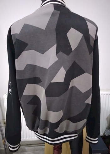 AIR JORDAN ORJİNAL ÜRÜN GRİ KAMUFLAJ KOLEJ MONT - Görsel 6