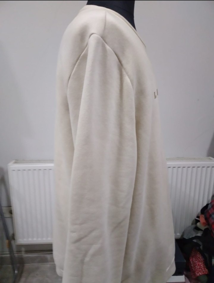 LUMBERJACK Beyaz Erkek Baskılı Sweatshirt - Görsel 2