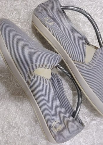 FRED PERRY 42 NUMARA Gri Pliseli - Görsel 9