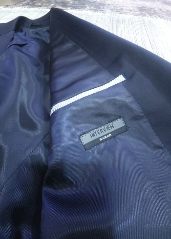 SARAR LACİVERT ÇOCUK SMOKİN Takım Elbise ve Beyaz Gömlek - Görsel 4