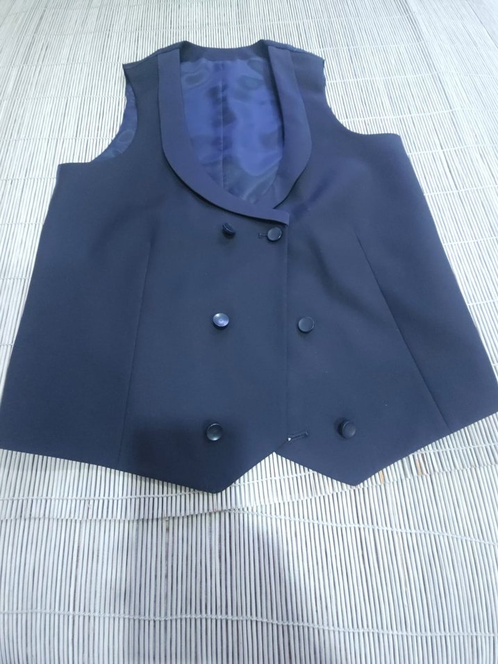 SARAR LACİVERT ÇOCUK SMOKİN Takım Elbise ve Beyaz Gömlek - Görsel 5