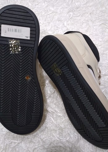 ELLE SIFIR Beyaz Bağcıklı Kadın Spor Ayakkabı - Görsel 6