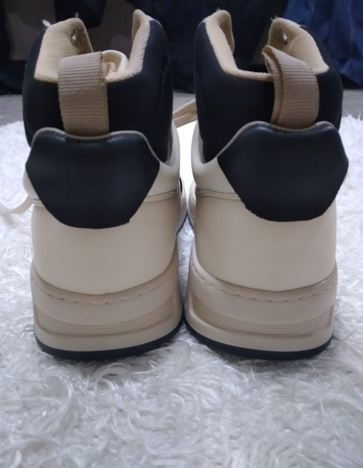 ELLE SIFIR Beyaz Bağcıklı Kadın Spor Ayakkabı - Görsel 4