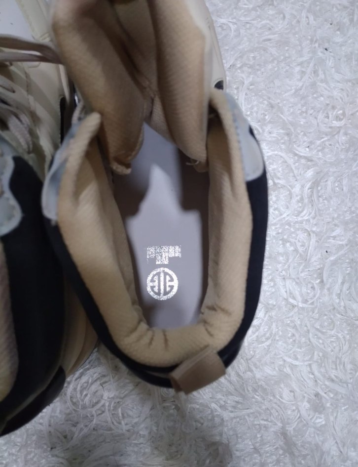 ELLE SIFIR Beyaz Bağcıklı Kadın Spor Ayakkabı - Görsel 5