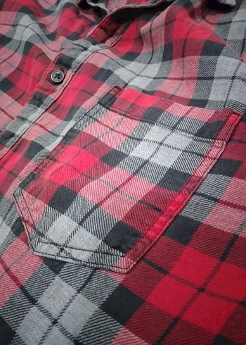 H&M DİVİDED Ekose Uzun Kollu Erkek Gömlek - Görsel 2