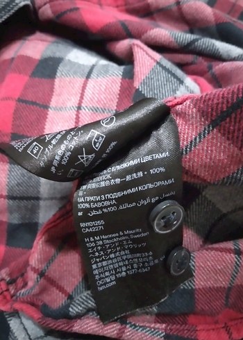 H&M DİVİDED Ekose Uzun Kollu Erkek Gömlek - Görsel 6