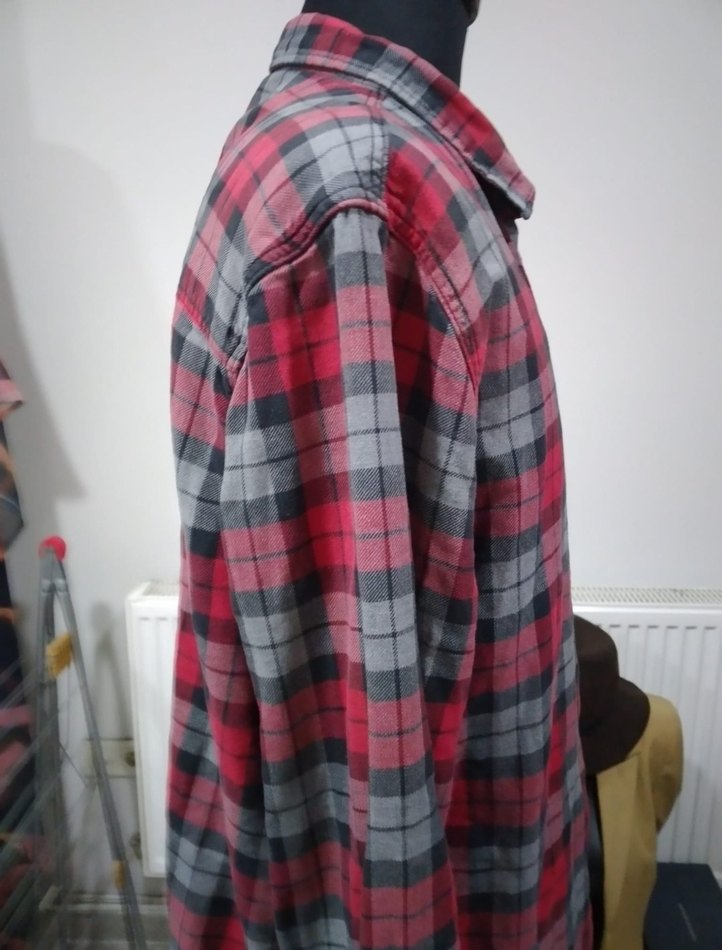 H&M DİVİDED Ekose Uzun Kollu Erkek Gömlek - Görsel 3