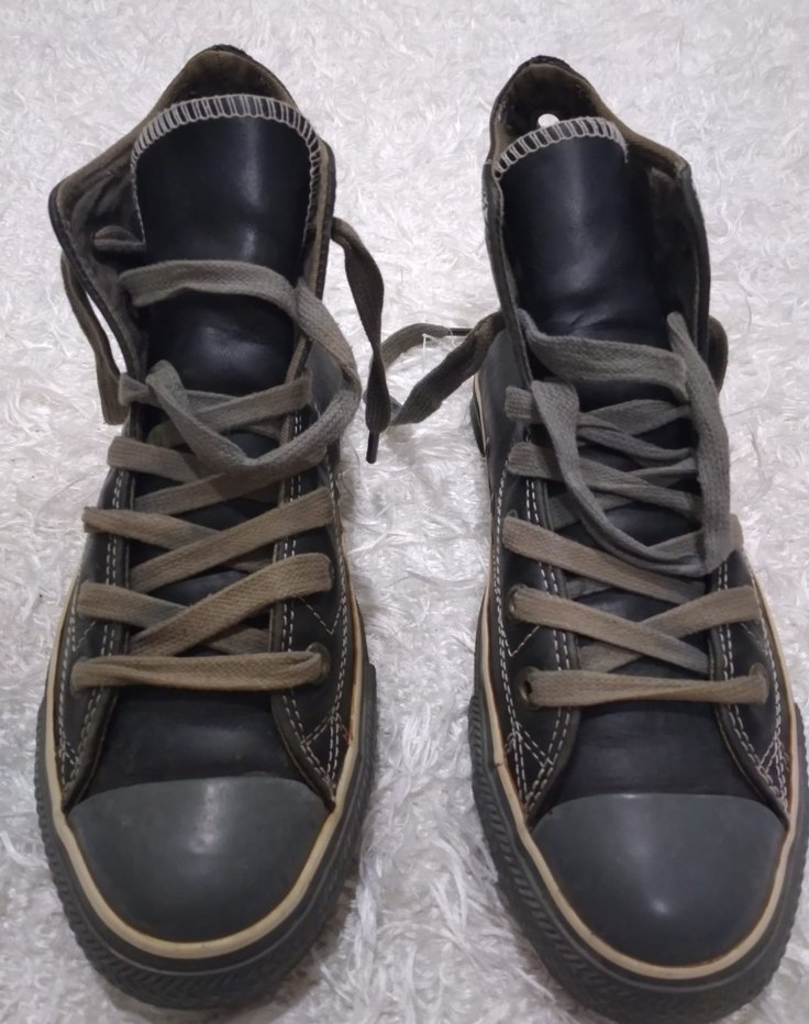 CONVERSE Gri Bağcıklı Kadın Sneakers - Görsel 2