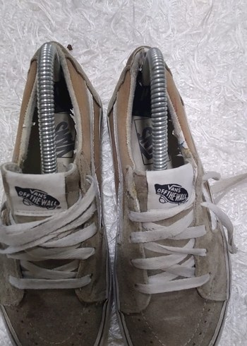 Bej Süet Vans Sneakers - Görsel 4