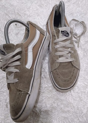 Bej Süet Vans Sneakers - Görsel 2