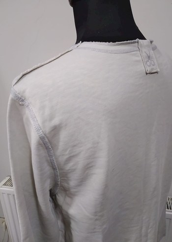 Gri Erkek Uzun Kollu Baskılı Sweatshirt - Görsel 3