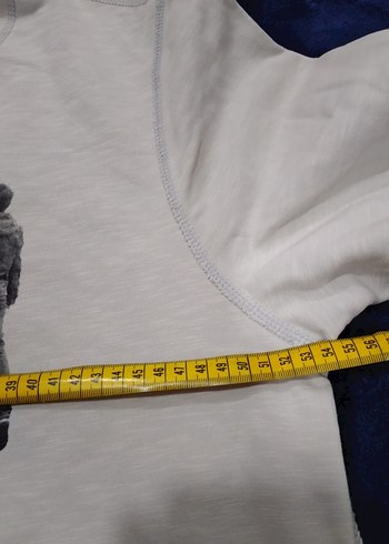 Gri Erkek Uzun Kollu Baskılı Sweatshirt - Görsel 6