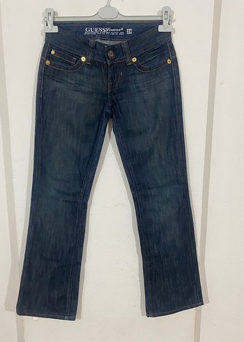 Guess Koyu Mavi Denim Jean