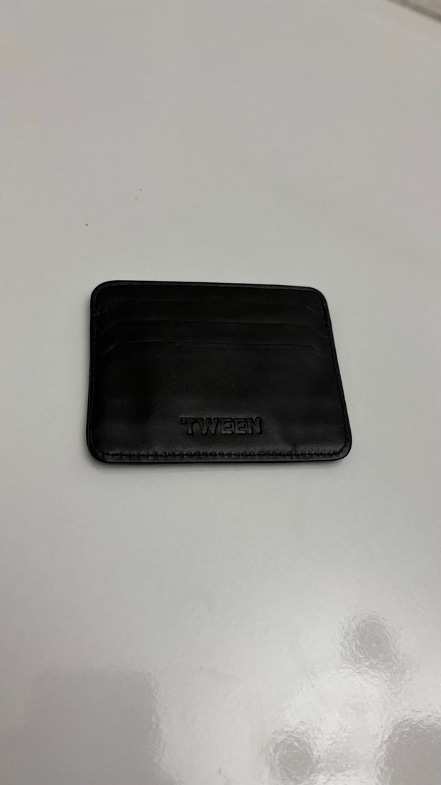 Damat Siyah Deri Kartlık Cüzdan - Görsel 2