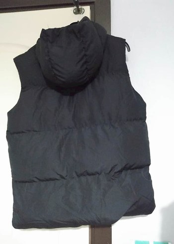 Siyah Fermuarlı Kadın Şişme Yelek - Görsel 3