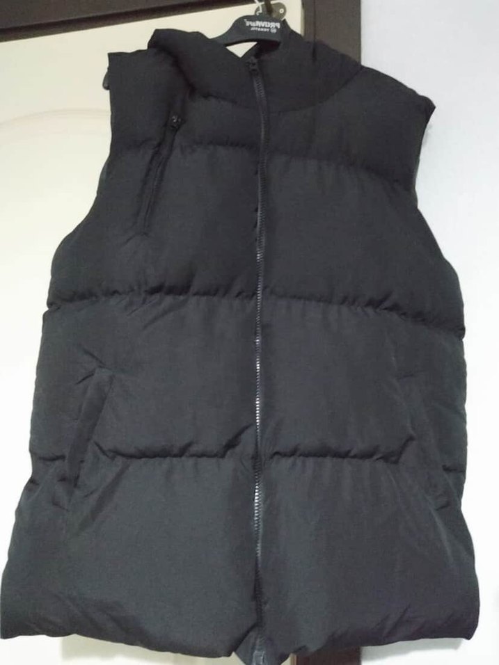 Siyah Fermuarlı Kadın Şişme Yelek - Görsel 2