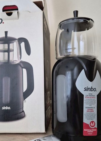 Sinbo Siyah Çay Makinesi - Görsel 2