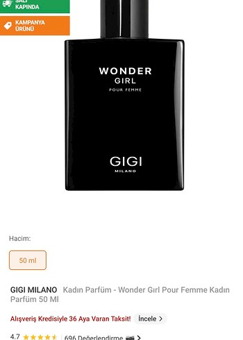 Gigi Milano Wonder Girl Kadın Parfümü Siyah - Görsel 3