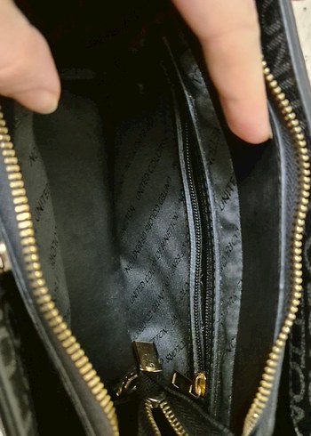 Kadın Siyah BENETTON Omuz Çantası - Görsel 3