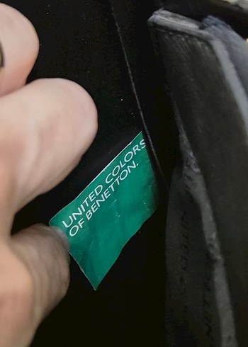 Kadın Siyah BENETTON Omuz Çantası - Görsel 6