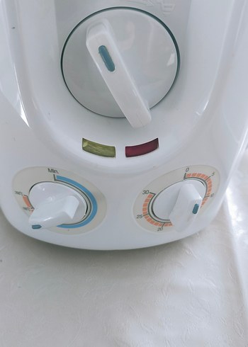 Beyaz Elektrikli Fritöz ve Izgara - Görsel 8